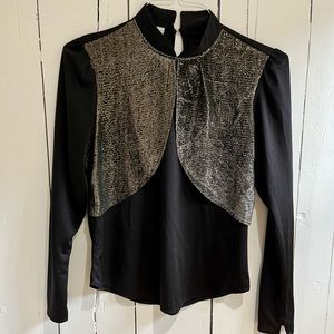 Vintage gold blouse